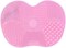 Silicone Makeup Brush Cleaning Mat Pink