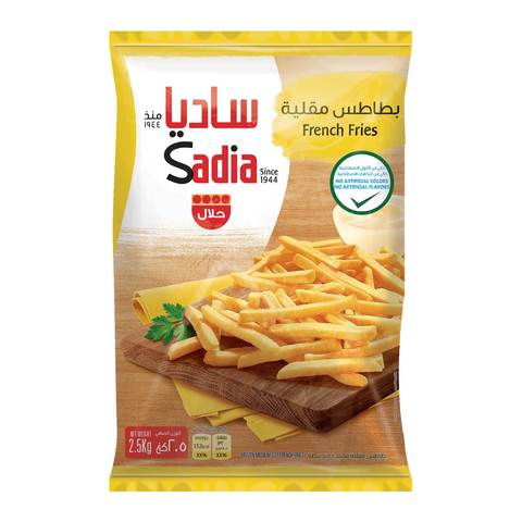 اشتري ساديا بطاطس مقلية 2.5 كج في السعودية