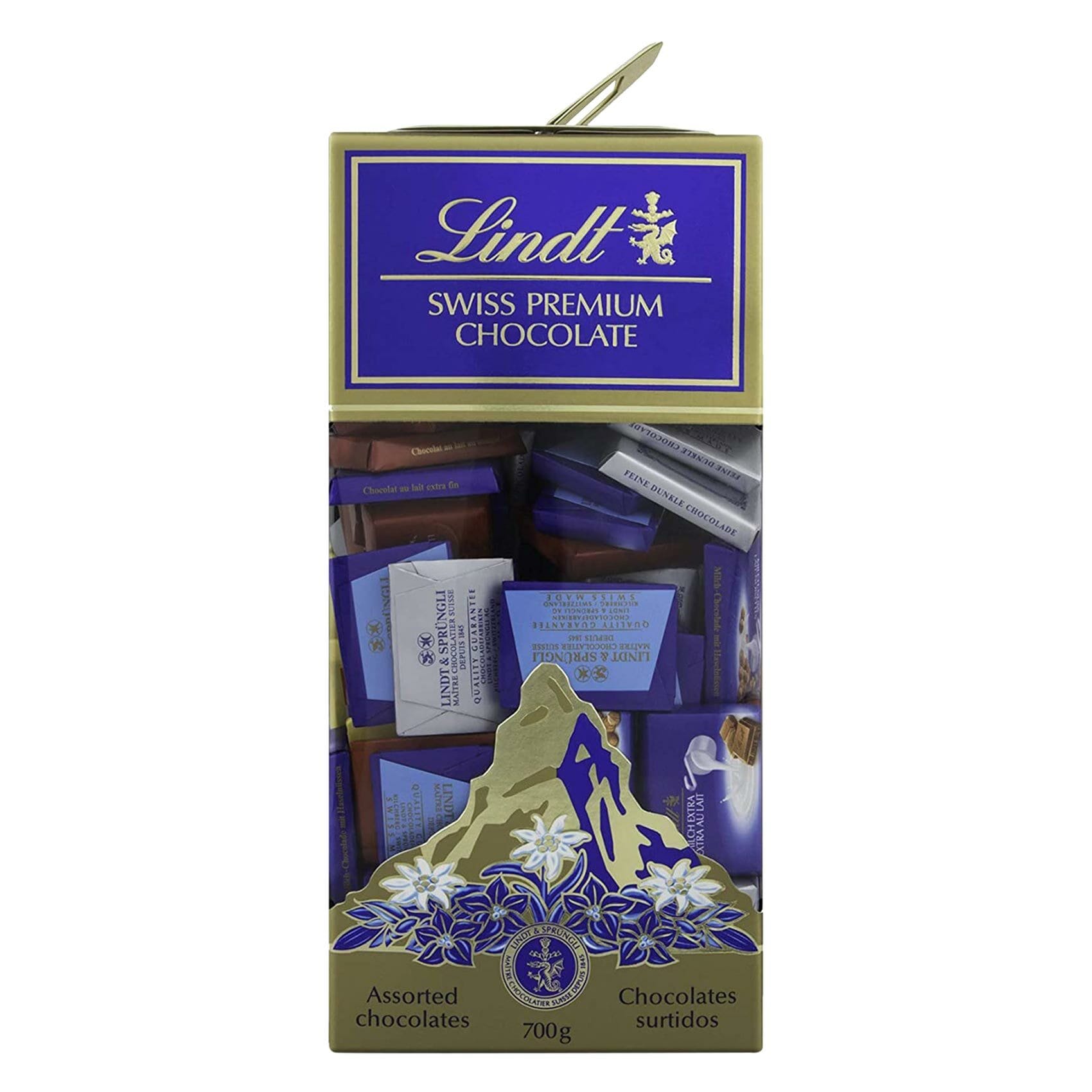 Buy Lindt Swiss Premium Assorted Chocolate 700g Online Shop Food