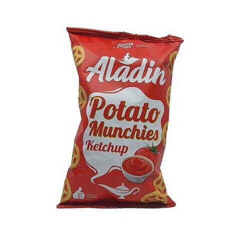 Hunter Foods Aladin Munchies Ketchup Potato Chips 60g