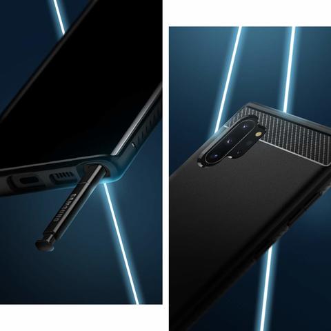 Spigen Samsung Galaxy Note 10 PLUS / Note 10+ 5G Rugged Armor cover / case - Matte Black