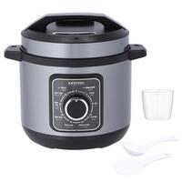 Electric Pressure Cooker with 6L Capacity, KNPC6304   Temperature Adjustable   Keep Warm Function   Steam, Rice, Porridge, Chicken Soup, Multigrain, Meat/ Stew, Beans/ Chill, Beef/ Lamp