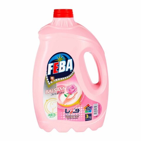 Feba Dishwashing Liquid with Balsam - 3 Liters