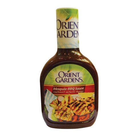 Buy Orient Gardens BBQ Sauce Mesquite 500g in Saudi Arabia
