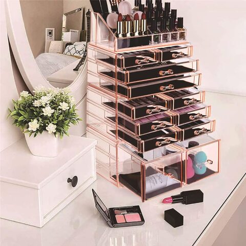 Gold deals makeup organizer