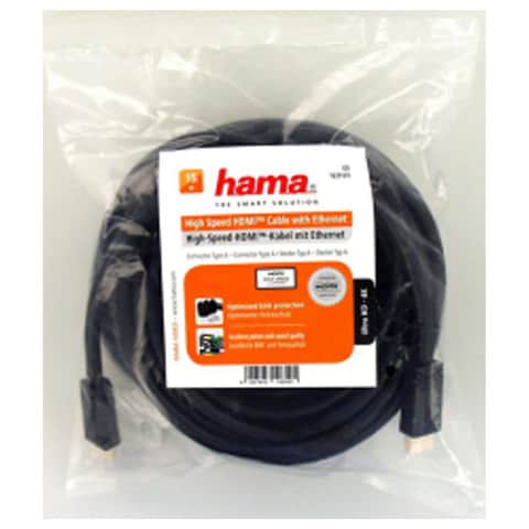 Hama High Speed HDMI Cable 15m Black