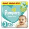 Pampers Baby-Dry Diapers with Aloe Vera Lotion and Leakage Protection  Size 3 6-11 kg 136 Diapers  