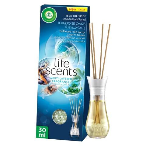 Air Wick Essential Oil Turquoise Oasis Reed Diffuser 30ml