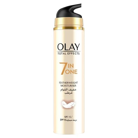 Olay Total Effects 7-In-1 Feather Weight Moisturiser SPF15 White 50ml