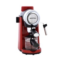 Krypton Espresso Coffee Machine, 0.24L Capacity, KNCM6319, Stainless Steel Filter &amp; Aluminum Die-Casting Filter Holder, 5 Bar High Pressure, On/Off Light Indicator