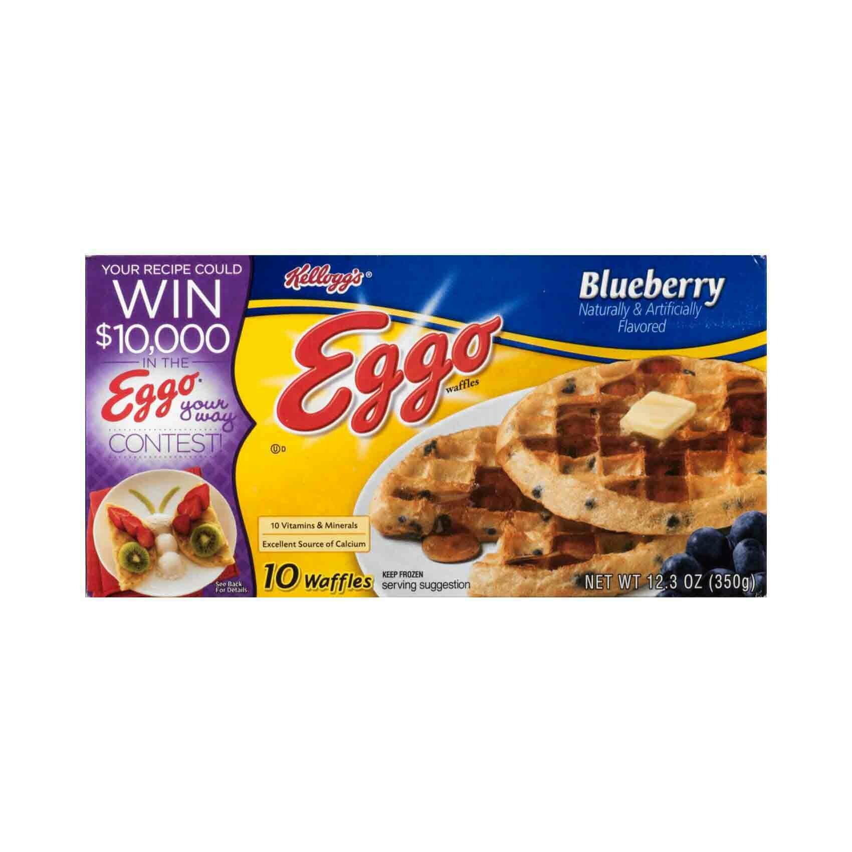 Buy Kelloggs Eggo Waffles Blueberry 349g Online Shop On Carrefour Uae