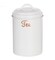 Cuisine Art Tea Canister With Embossed Pattern