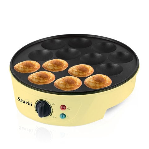 Saachi 14 Pits Mini Pancake Maker NL-PM-1567-YW