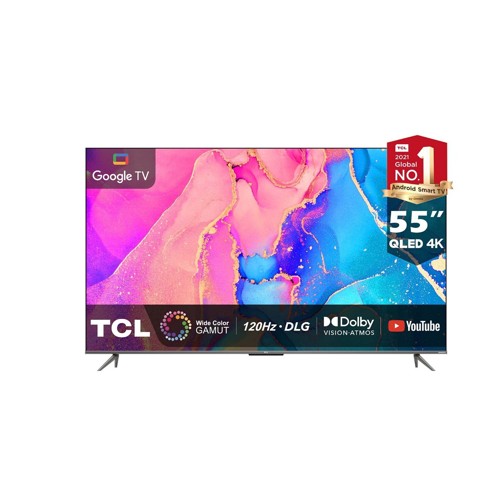 Smart TV TCL 55C635 QLED 55 Plana Gollo Costa Rica