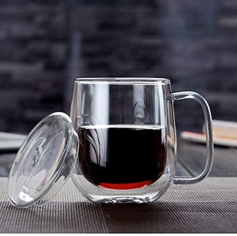 Thermal glass tea deals cup