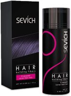 Buy Sevich Unisex Hair Fibers - 5 Seconds Conceals Loss Hair Rebuilding, Nature Keratin Fibers for Thinning Hair, 25g -BLACK in UAE