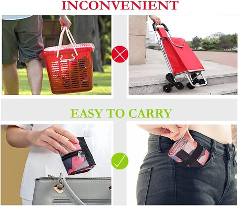 Portable shopping online bags