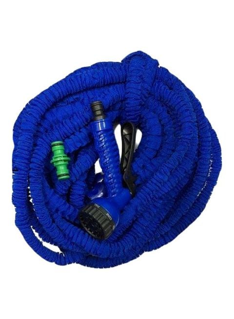 X-Hose Expandable Watering Hose With Spray Gun Blue/Black/Green 150feet