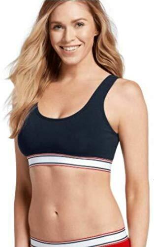 Buy Jockey Bralettes Retro Stripe Removable Cups Super Soft Underband  Stretch Cotton (2 Pack) (Really Navy- Grey Heather, Small) Online - Shop  Health & Fitness on Carrefour UAE