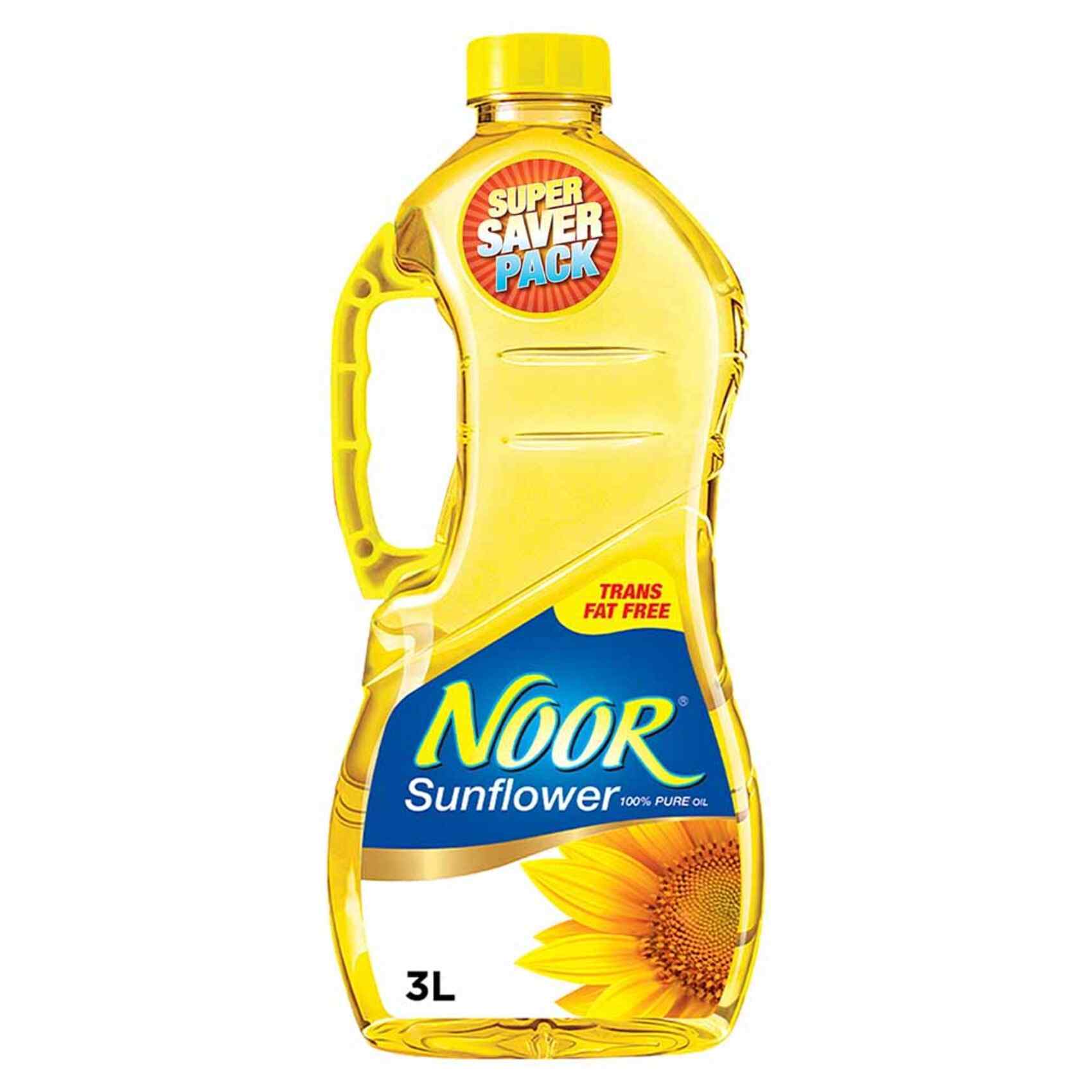 Buy Noor Sunflower Oil 3L Online Shop Food Cupboard on Carrefour UAE