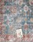 Carpet Vince Sky 355 x 255 cm. Knot Home Decor Living Room Office Soft &amp; Non-slip Rug