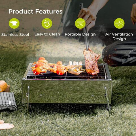 Charcoal grill clearance stand