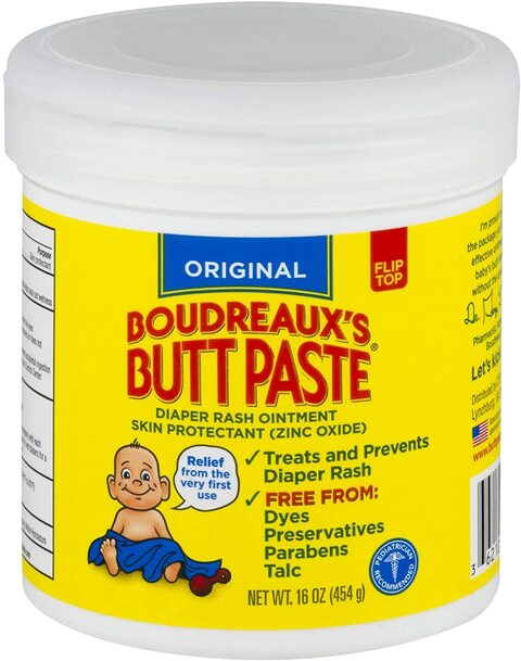 اشتري Boudreauxs Butt Paste Diaper Rash Ointment, Original, 16 Oz في الامارات