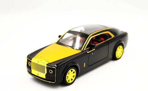 Generic Rolls Royce 1:24 Scale Alloy Diecast Model Cars With Sound And Light Pull Back Power