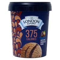 London Dairy Hazelnut Chocolate Fudge Ice Cream 473ml
