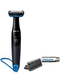 Philips Battery Operated Body Groomer Black/Blue