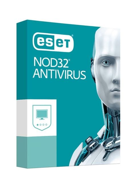 ESET NOD32 Antivirus 1 License For 2 User 1 Year White