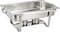 Single Stainless Steel Chafing Dish Buffet Catering Warmer 9 LITER CAPACITY Silver