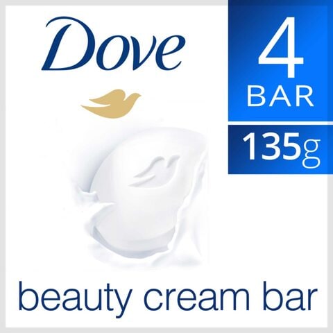 Dove Beauty Cream soap white 135 g &times; 4