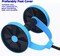 Sky Land Unisex Child Multi-Function Adjustable Abdominal Wheel - Blue, L 43.5 X W 15 X H 19 Cm