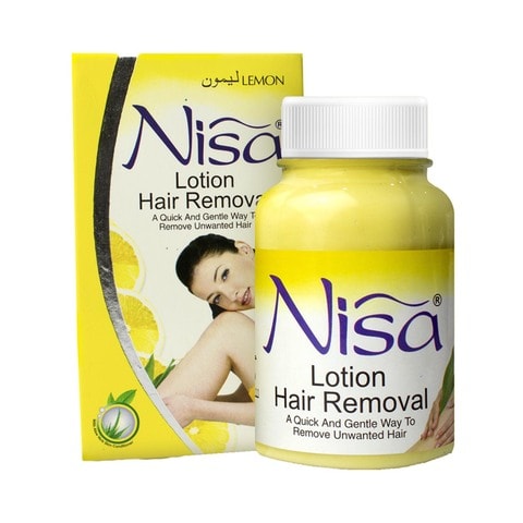 NISA HAIR REMOVAL LOTION LEMON 80ML