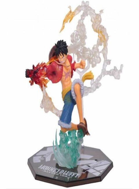 East Lady One Piece Fire Punch Monkey D. Luffy Statue 20 Cm