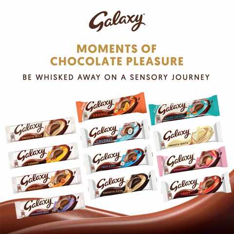 Galaxy Smooth Milk Chocolate 36g Bars Pack of 24