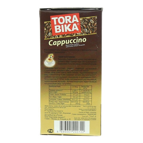 Tora Bika Cappuccino Coffee 125g