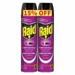 Buy Raid Multi Insect Aerosol Spray Twin pack with 15% OFF 300ml in Saudi Arabia