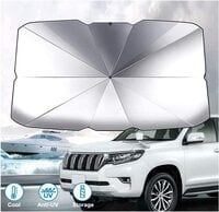 Car Windshield Sun Shade Umbrella , Heat insulation protection for Vehicle Front Window，compatible for standard cars