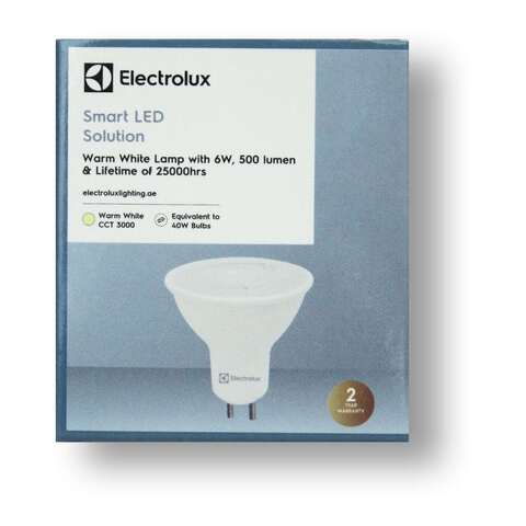 إلكترولوكس - مصباح LED 6 واط أبيض دافئ
