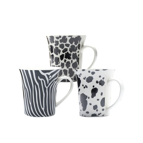 Ceramic Mug Printed 3 Pcs