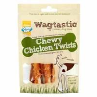 Good Boy Wagtastic Chewy Chicken Twists Dog Food 70g