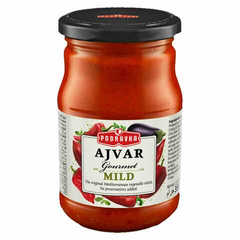 Podravka Ajvar Vegetable Relish Mild Sauce 350g