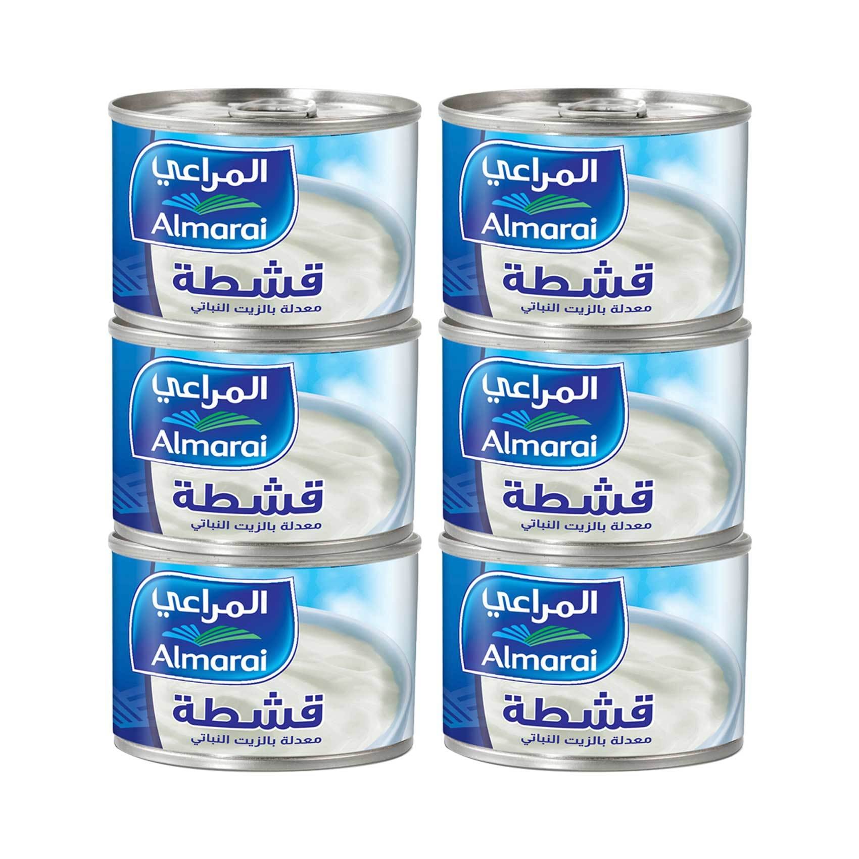 Buy Almarai full fat cream 170 g x 6 Online Shop Food Cupboard on