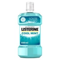 Listerine Cool Mint Daily Mouthwash Mint Flavour Blue 500ml
