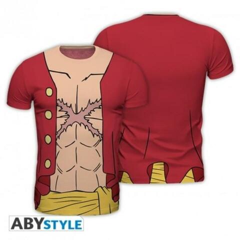 Buy One Piece T Shirt Luffy New World Homme L Online Shop On Carrefour Uae