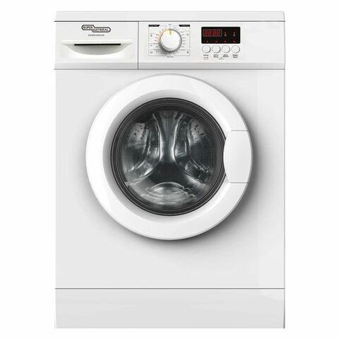 Super General 6 kg 1000 rpm Front Load Washing Machine White SGW6300EDM