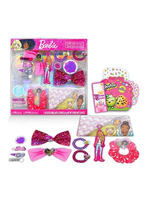 Barbie hair deals accessories set