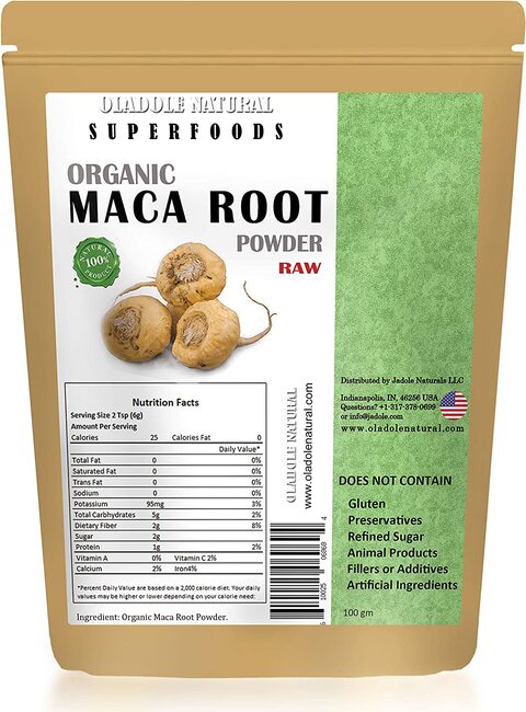 Organic shop maca powder